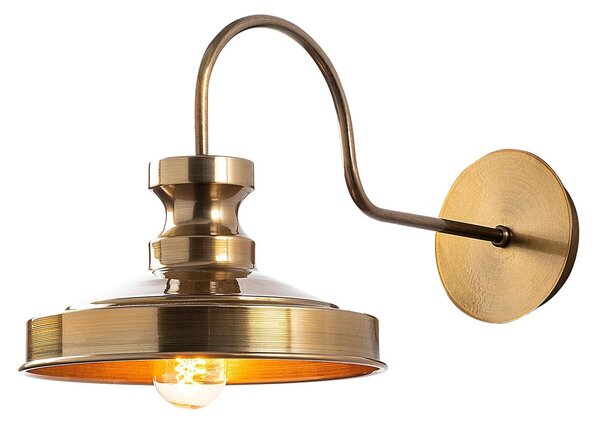 Fali lámpa 42 cm, matt arany | BERCESTE