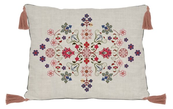 Flowers Tapestry párna, 50 x 35 cm - Madre Selva
