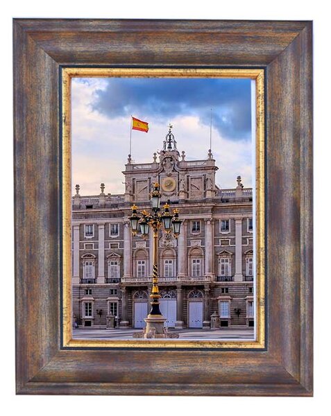Madrid képkeret bronz 10 x 15 cm