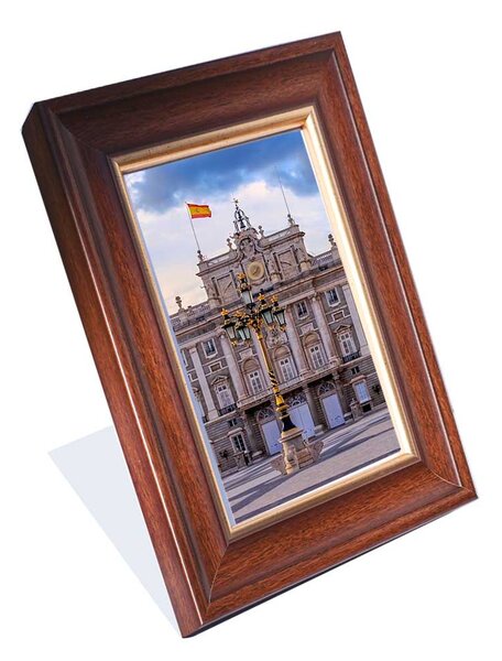 Madrid képkeret sötétbarna 10 x 15 cm