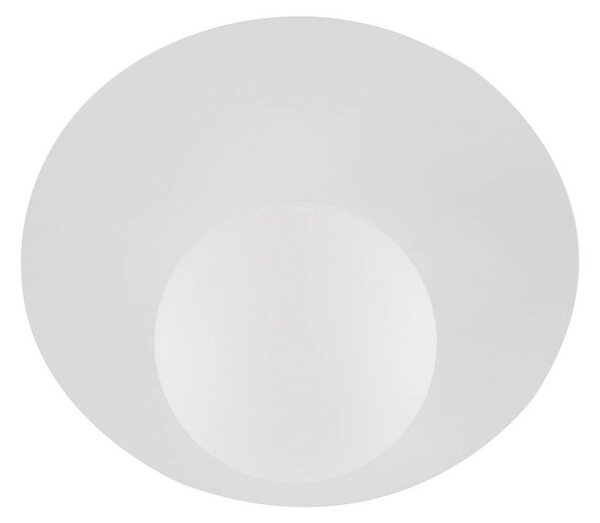 TK Lighting Pixie mennyezeti lámpa, fehér, üveg, Ø 25 cm, gömb, G9, dimmelhető, Fehér / opál, Nappali / Étkező, fém, Modern
