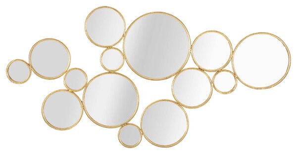 MIRRORS B arany vas fali dekoráció