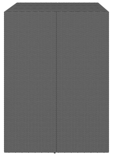 Kertbútor - Bárasztal - Polyrattan - 105x80x110cm