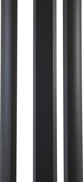 Lucande LED kültéri világítás Pirron, 230 cm, antracit, IP65, Fekete, Alumínium, Modern