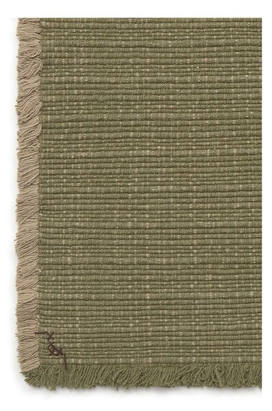 Khaki kézi szövésű pamut szőnyeg 140x200 cm Handloom – Lorena Canals