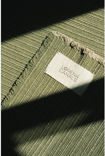 Khaki kézi szövésű pamut szőnyeg 140x200 cm Handloom – Lorena Canals