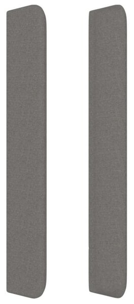 Elegáns Szövet Fejtámla Szárnyakkal - 203x16x118/128 cm