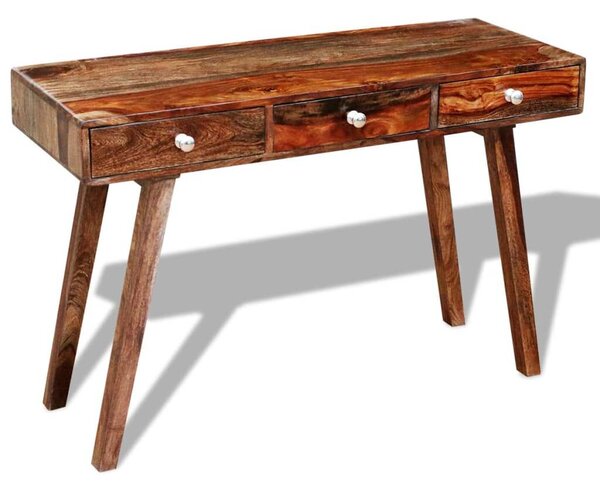 Kelet-indiai Rózsafa Tálalóasztal - 3 Fiók - 76cm