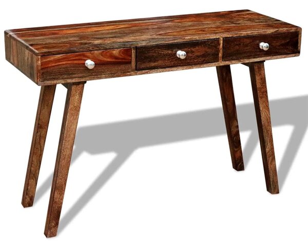 Kelet-indiai Rózsafa Tálalóasztal - 3 Fiók - 76cm