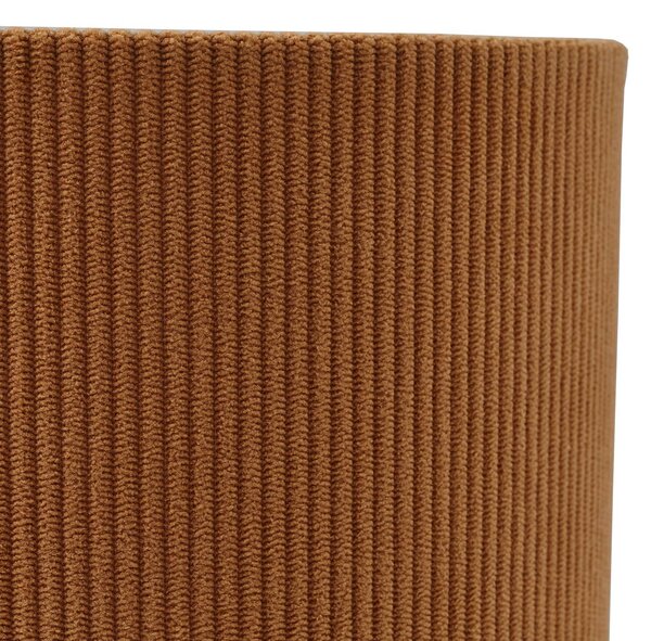 Lindby asztali lámpa Jone, világosbarna, textil, 30 cm magas, E27, Barna / rozsda, Nappali / Étkező, Textil / szövet / selyem, Modern