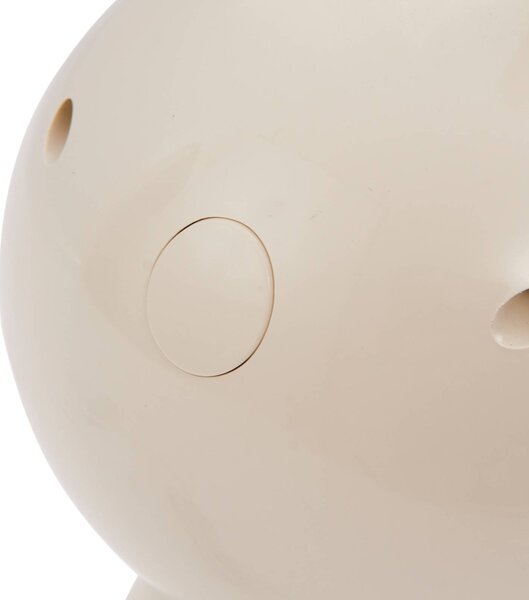 Lindby LED asztali lámpa Haas, bézs, műanyag,CCT,magasság39cm, dimmelhető, Krém / borostyánsárga, Gyermekszoba, Műanyag, Fiatalos életstílus