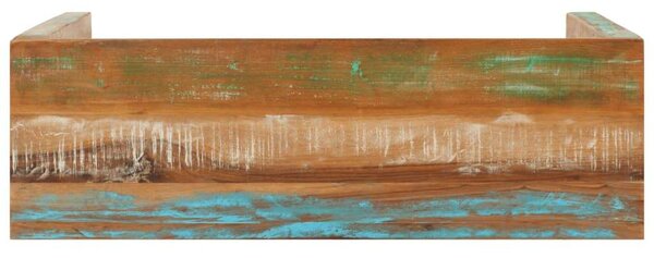 Tömör újrahasznosított fa tálalóasztal 110 x 35 x 76 cm
