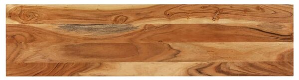 Akácfa Tálalóasztal - Ipari Stílus - 120x30x75 cm
