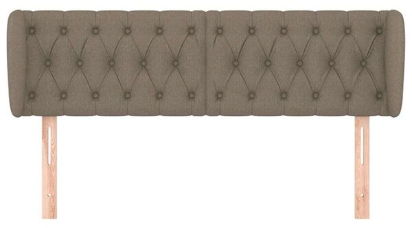Elegáns Szövet Fejtámla - Gombos Díszítés - 147x23x78/88 cm