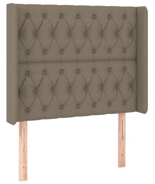 HomeComfort LED Fejtámla - Bézs Szövet - 103x16x118/128cm
