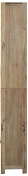 Akácfa Könyvespolc - 7 Polc - 80x30x200 cm