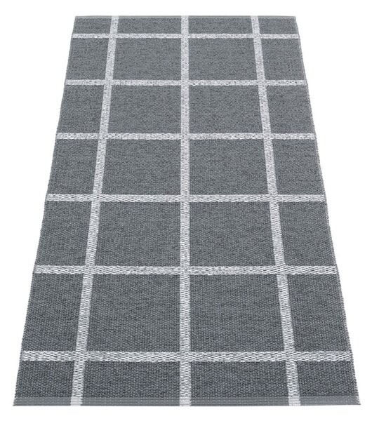 Antracitszürke kültéri-beltéri futószőnyeg 70x150 cm Ada Granit – Pappelina