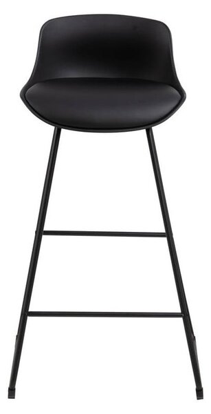 Fekete bárszék (ülésmagasság 76 cm) Tina – Actona
