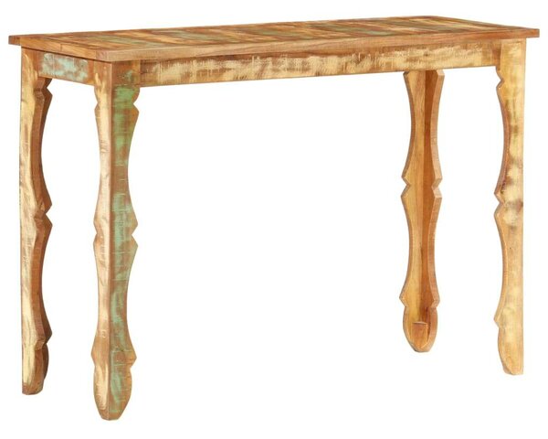 Tömör újrahasznosított fa tálalóasztal 110 x 40 x 76 cm