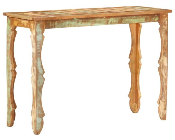 Tömör újrahasznosított fa tálalóasztal 110 x 40 x 76 cm