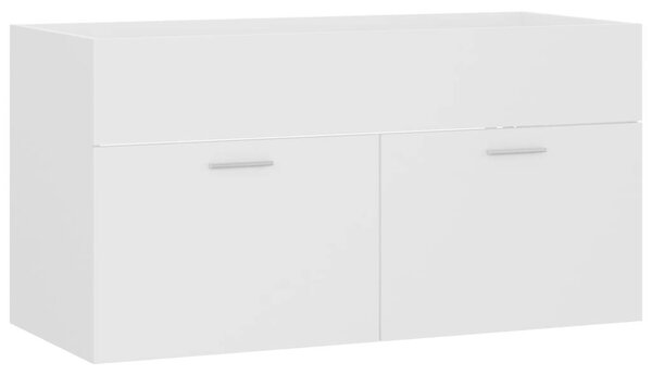 Modern Fürdőszobabútor Szett - Fehér - 90cm