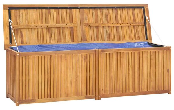 Teakfa Kerti Tárolóláda - 175x50x55 cm