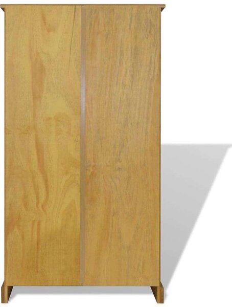 Corona Mexikói Fenyőfa Könyvespolc - 4 Polc - 81x29x150 cm