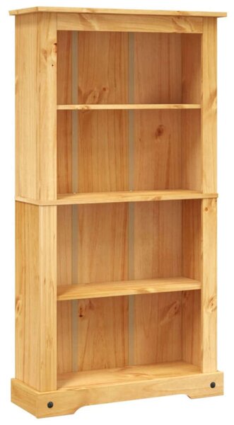 Corona Mexikói Fenyőfa Könyvespolc - 4 Polc - 81x29x150 cm