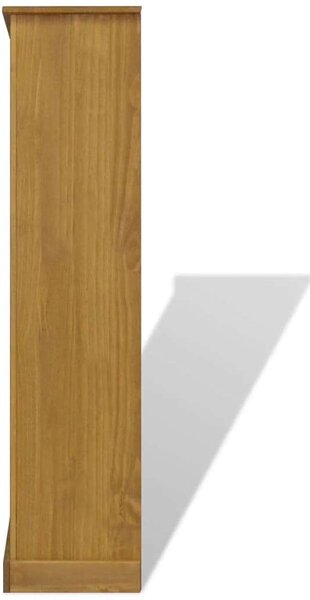 Corona Mexikói Fenyőfa Könyvespolc - 4 Polc - 81x29x150 cm