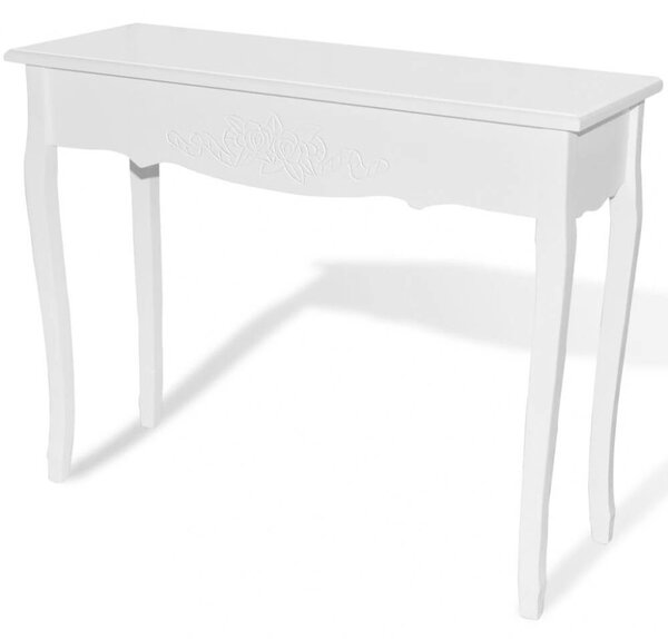 Elegáns Fehér Fésülködőasztal - 100x35x78 cm