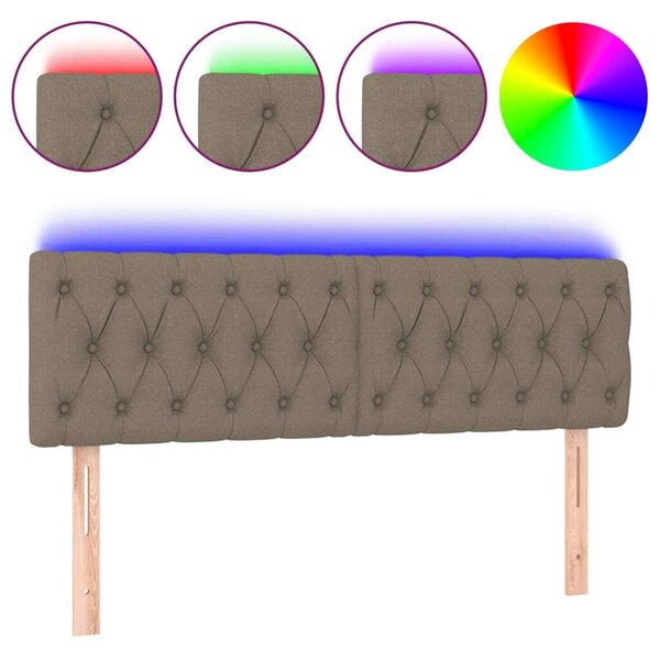 LED-es Fejtámla - Töpszín - 144cm