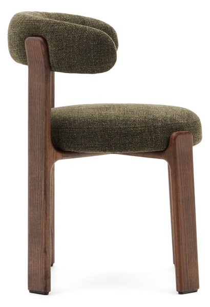 Khaki-barna kőrisfa étkezőszék Granite – Kave Home
