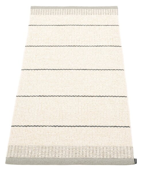 Világosszürke-krémszínű kültéri-beltéri szőnyeg 60x125 cm Belle Warm Grey – Pappelina