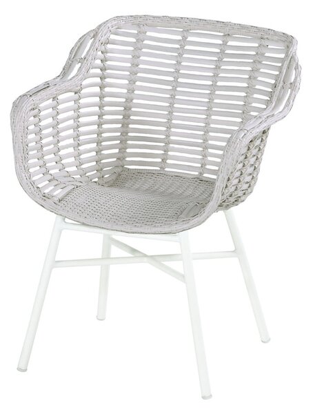 Cecilia fehér kerti szék - Hartman