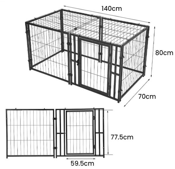 Pawfort™ Többfunkciós Kutyaketrec