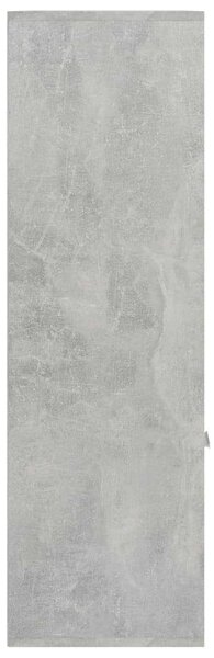 Modern Könyvespolc - Betonszürke - 98x30x98 cm