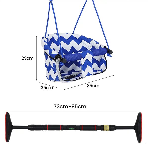 Swingjoy™ Feszített Rúdú Lógó Gyerekhinta