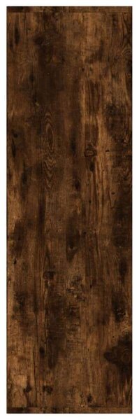 Modern 9 Rekeszes Könyvespolc - Füstös Tölgy - 98x30x98 cm
