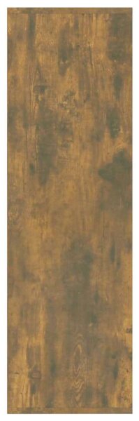 Modern 9 Rekeszes Könyvespolc - Füstös Tölgy - 98x30x98 cm