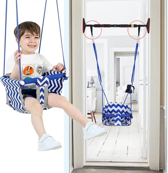 Swingjoy™ Feszített Rúdú Lógó Gyerekhinta