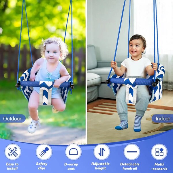 Swingjoy™ Feszített Rúdú Lógó Gyerekhinta
