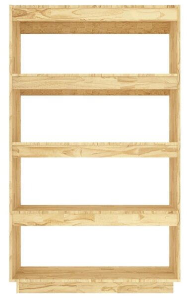 Fenyőfa Könyvespolc/Térelválasztó - 80x35x135 cm