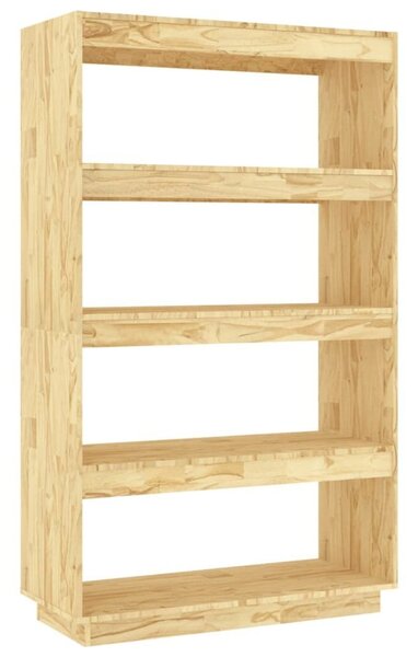 Fenyőfa Könyvespolc/Térelválasztó - 80x35x135 cm
