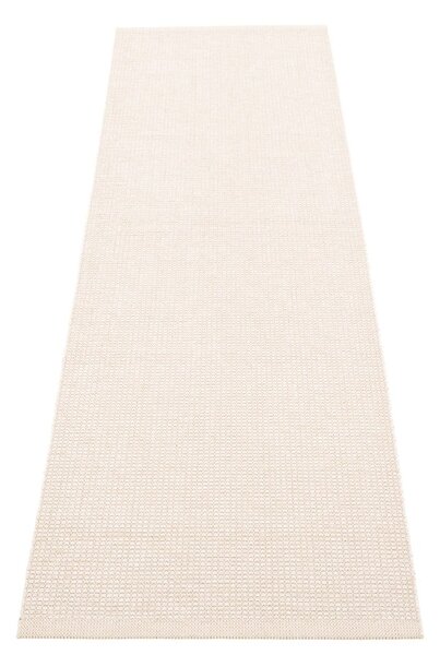 Krémszínű kültéri-beltéri futószőnyeg 70x240 cm Emm Vanilla – Pappelina