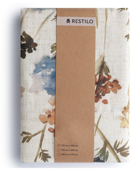 Krémszínű függöny 135x250 cm Flosi – Restilo