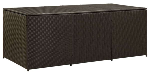 VidaXL Kerti Tárolóláda - Polyrattan - 180x90x70 cm