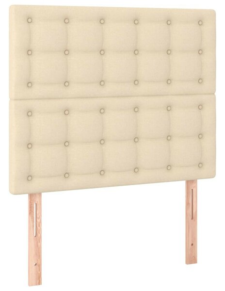 LED-es Fejtámla - Krémszínű Szövet - 100x118/128cm
