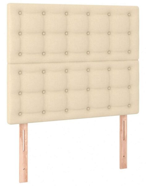 LED-es Fejtámla - Krémszínű Szövet - 100x118/128cm