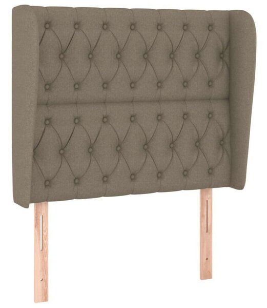 Homely - Szövet Fejtámla Szárnyakkal - 103x23x118/128cm