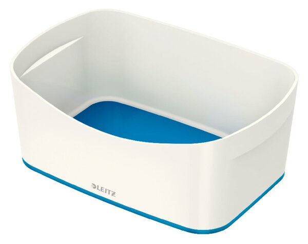MyBox fehér-kék asztali tárolódoboz, hossz 24,5 cm MyBox - Leitz